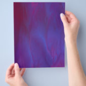 Purple Skies Bulk Scrapbook Paper Pages チラシ (手)