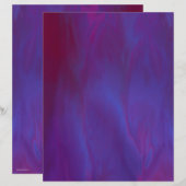 Purple Skies Scrapbook Paper 2-Sided Page (正面/裏面)