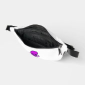 Purple Skull white fanny pack ファニーパック (見開き)