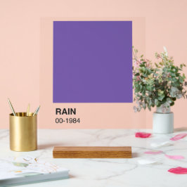 Purple Song Album – バックグラウン澄んド アクリルサイン