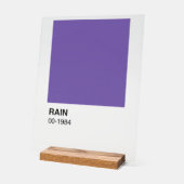 Purple Song Album – バックグラウン澄んド アクリルサイン (傾斜)