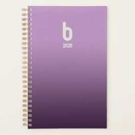 Purple Spiral Planner – 2026 Breath プランナー手帳