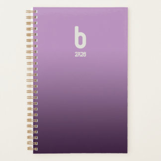 Purple Spiral Planner  – 2026 Breath プランナー手帳