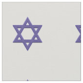 Purple Star of Davidシームレス ファブリック (クローズアップ)