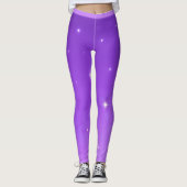 "PURPLE STARLITE" アクティブウェアレギンス レギンス (正面)