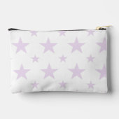 Purple Stars Pattern Constellation Pencil アクセサリーポーチ (裏面)