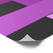purple_steps_canvas ポスター (角)