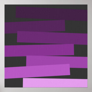 purple_steps_canvas ポスター