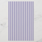Purple Stripes Seamless Pattern 便箋 (正面)