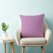purple strips throw pillow クッション (椅子)