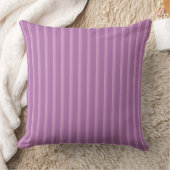purple strips throw pillow クッション (ブランケット)