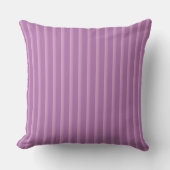 purple strips throw pillow クッション (正面)
