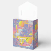 Purple Summer Vaporwave Sunset Birthday フェイバーボックス (オープン)