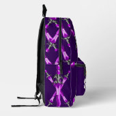  Purple Sword Kids Backpack  プリントバックパック (左)