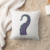 Purple Tentacle クッション (ブランケット)