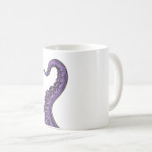 Purple Tentacle コーヒーマグカップ (正面右)
