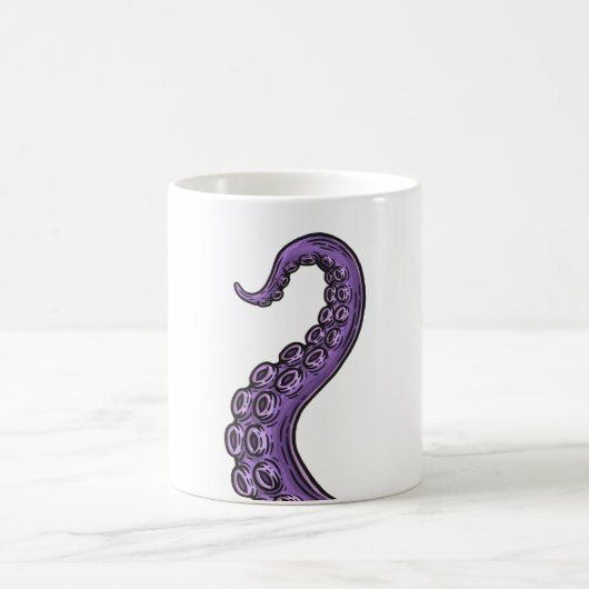 Purple Tentacle コーヒーマグカップ (中央)