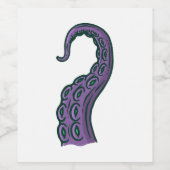 Purple Tentacle ワインラベル (シングルラベル)