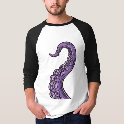 Purple Tentacle Tシャツ (正面)