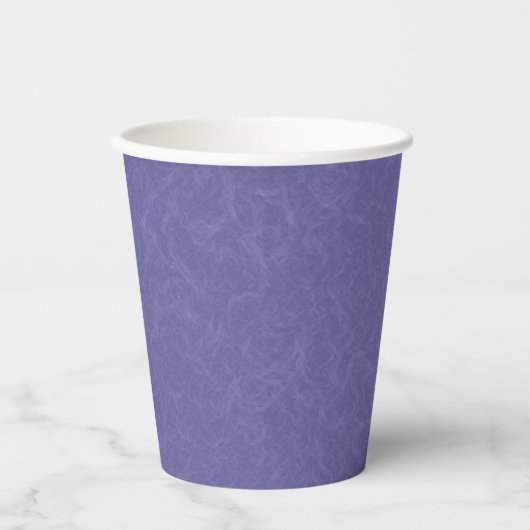 Purple textured surface swirling pattern 紙コップ (正面)