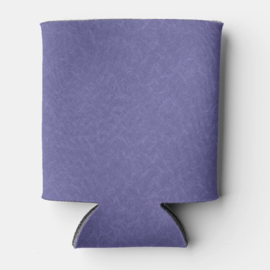 Purple textured surface swirling pattern 缶クーラー (正面)