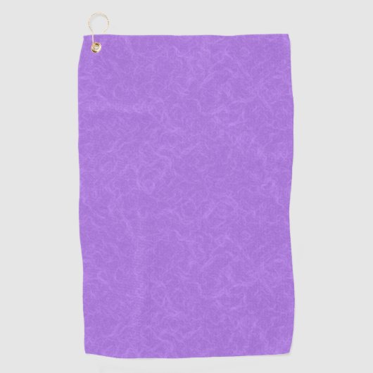 Purple textured surface with swirling pattern ゴルフタオル (正面)