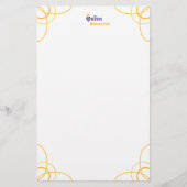 Purple The Queen Stationery 便箋 (正面)