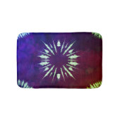 Purple Tie Dye Bath Mat バスマット (正面)