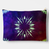 Purple Tie Dye Large アクセサリーポーチ (裏面)