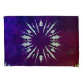 Purple Tie Dye Pillowcase 枕カバー (正面左)