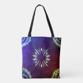 Purple Tie Dye Tote トートバッグ (裏面)