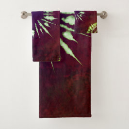 Purple Tie Dye Towel バスタオルセット