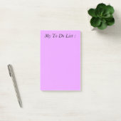 Purple To Do List Post-It ポストイット (オフィス)
