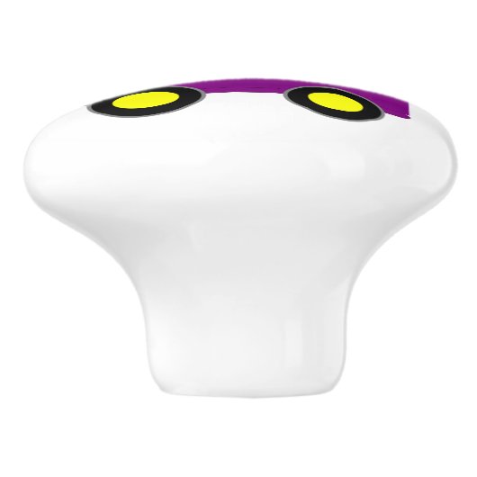 Purple Train Design Personalised セラミックノブ (側面)