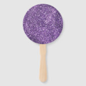 Purple Trendy In My Double Digits Era Birthday ハンドファン (裏面)