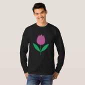 Purple Tulip Flower   Gardening Gardener Botanist  Tシャツ (正面フル)