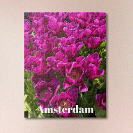 Purple Tulips of Amsterdam Jigsaw Puzzle ジグソーパズル