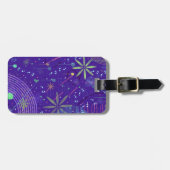 Purple Twilight Party ラゲッジタグ (正面横)
