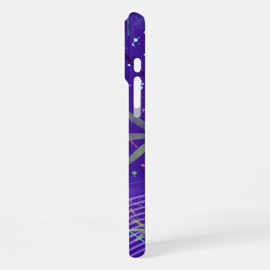 Purple Twilight Party iPhoneケース (左側面)