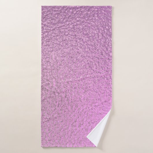 Purple ultra violet foil paper texture background. バスタオル (バスタオル)