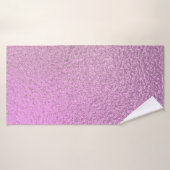 Purple ultra violet foil paper texture background. バスタオル (バスタオル)