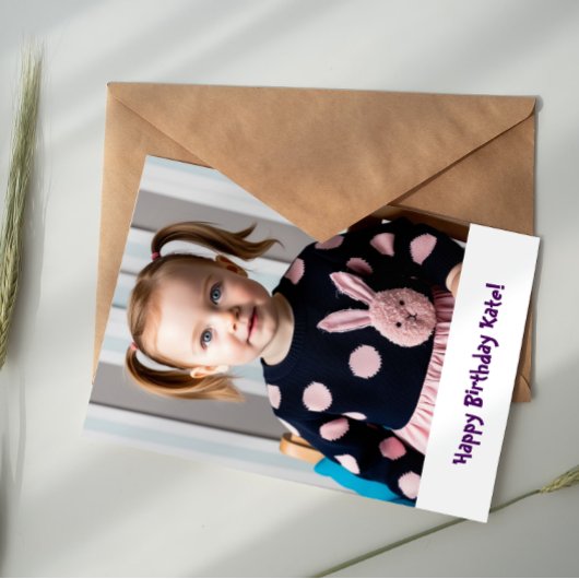 Purple Violet Cute Ghosts Spooky One 1st Birthday 招待状