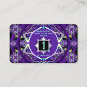 Purple W3賞 名刺 (正面)