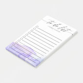 Purple Water Colorチェックボックスをオンにして一覧を表示 ポストイット (アングル)