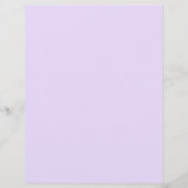 Purple Watercolor Wildflowers Scrapbook Papers (裏面)