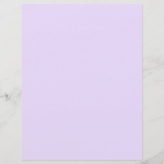 Purple Watercolor Wildflowers Scrapbook Papers (裏面)