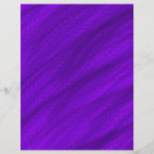 Purple Wheat Field Scrapbook Paper 2-Sided Page (正面)