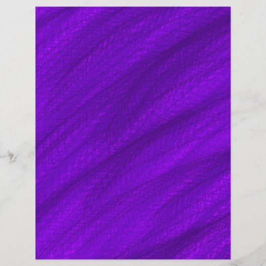 Purple Wheat Field Scrapbook Paper 2-Sided Page (正面)