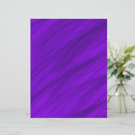 Purple Wheat Field Scrapbook Paper 2-Sided Page (スタンド正面)