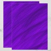 Purple Wheat Field Scrapbook Paper 2-Sided Page (正面/裏面)